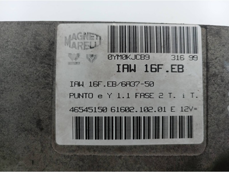 Recambio de centralita motor uce para lancia lancia y elefantino referencia OEM IAM 46545150 46545150 3130210201E