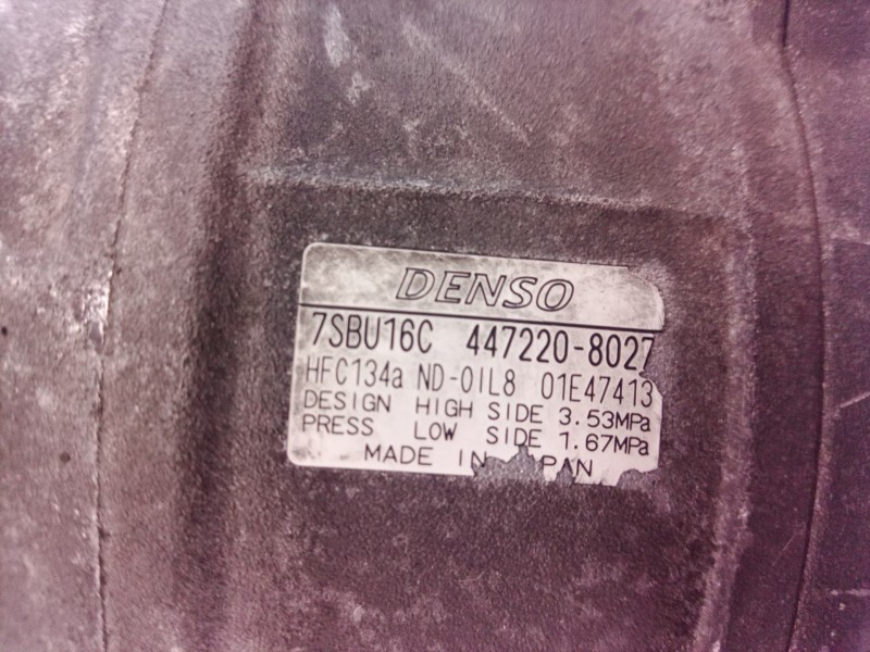 Recambio de compresor aire acondicionado para bmw serie 3 touring (e46) 330xi referencia OEM IAM 4472208027 4472208027 7SBU16