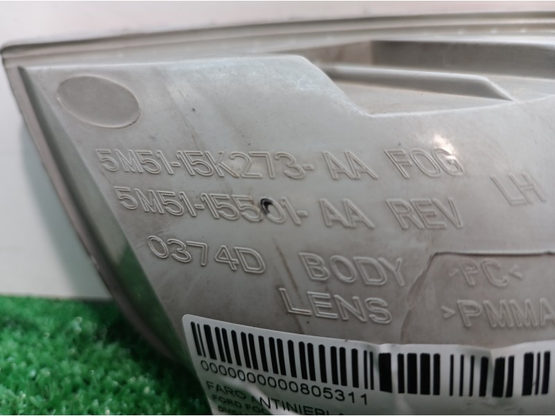Recambio de faro antiniebla trasero izquierdo para ford focus berlina (cap) referencia OEM IAM 5M5115501 5M5115501 5M5115501