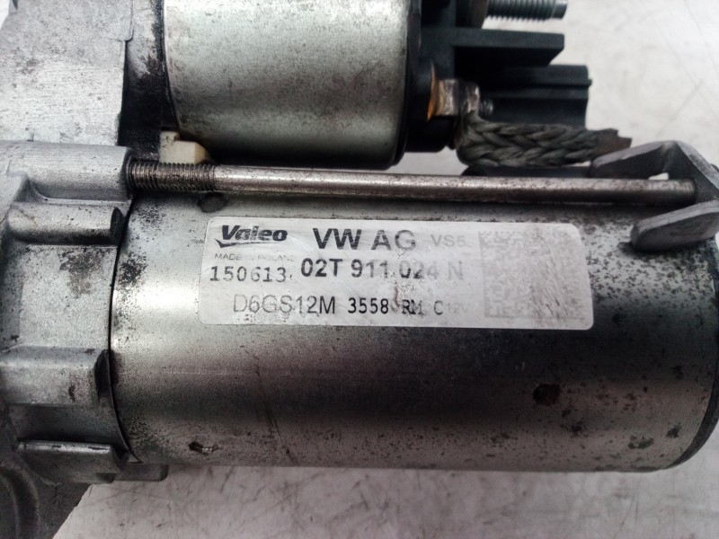 Recambio de motor arranque para skoda fabia (5j2 ) monte carlo referencia OEM IAM 02T911024N 02T911024N 02T911024N