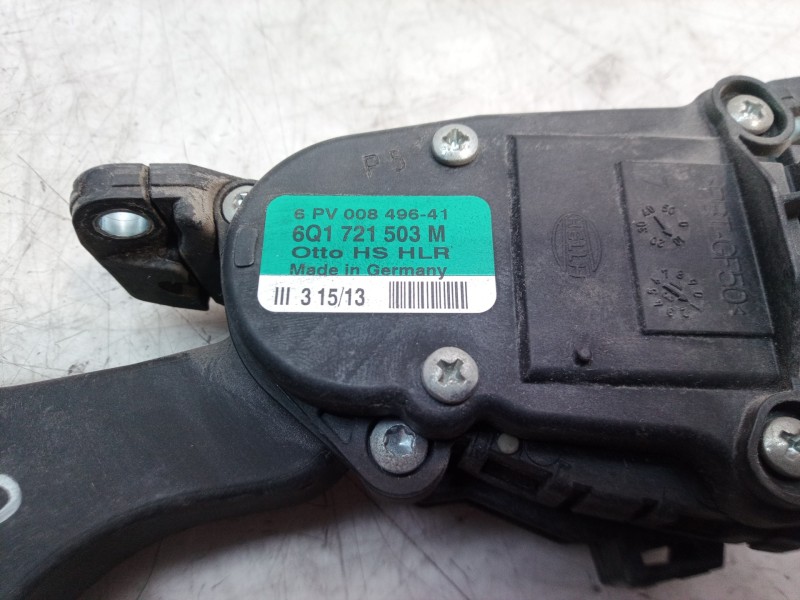 Recambio de pedal acelerador para skoda fabia (5j2 ) monte carlo referencia OEM IAM 6Q1721503M 6Q1721503M 6Q1721503