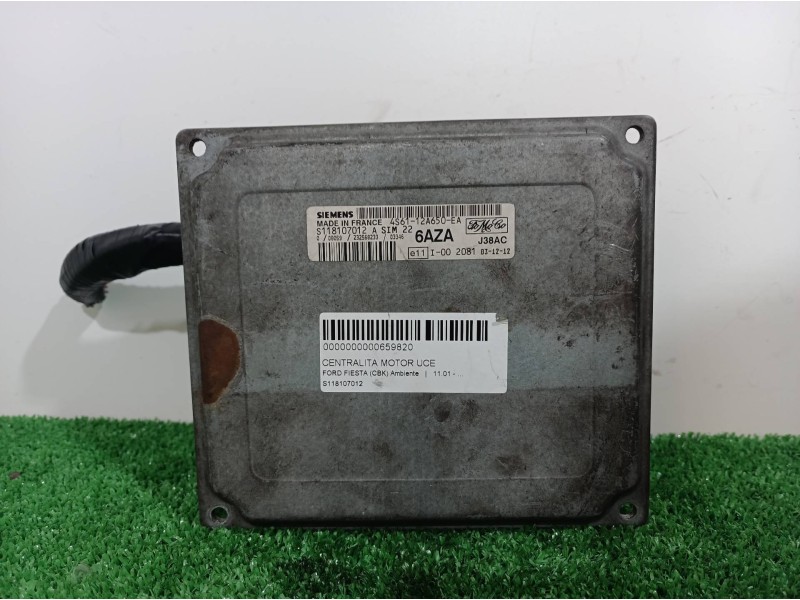 Recambio de centralita motor uce para ford fiesta (cbk) ambiente referencia OEM IAM 4S6112A650EA S118107012 4S6112A650EA