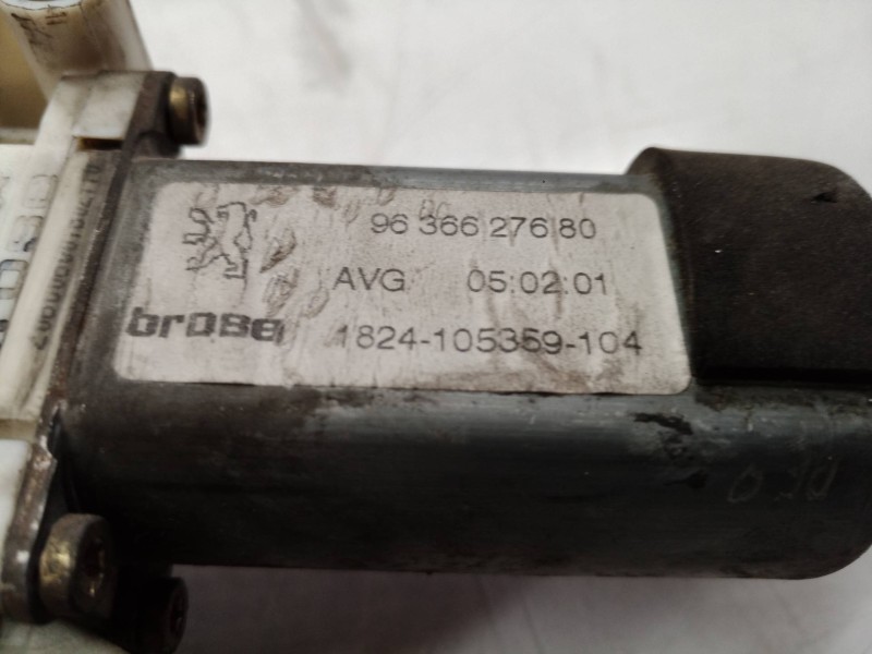 Recambio de elevalunas delantero izquierdo para peugeot 206 cc cc referencia OEM IAM 9636627680 9636627680 9636627680