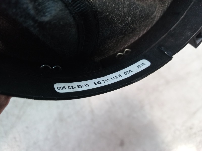 Recambio de pomo palanca cambio para skoda fabia (5j2 ) monte carlo referencia OEM IAM 5J0711113 5J0711113 5J0711113