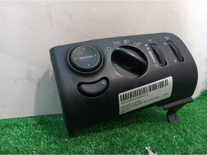 Recambio de mando luces para chrysler voyager (gs) 2.5 td family referencia OEM IAM 4685317 4685317 397540