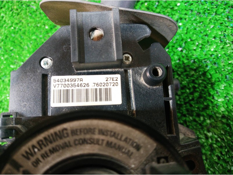 Recambio de mando multifuncion para renault master desde ´98 base, caja cerrada l1h1 rs 3078 referencia OEM IAM 54034997A 540349