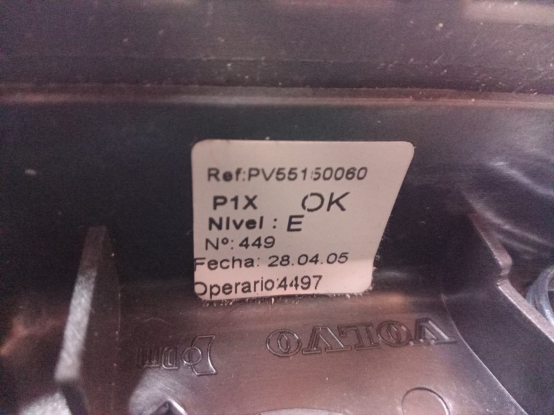 Recambio de volante para volvo v50 familiar 2.0 d kinetic referencia OEM IAM PV55150060 PV55150060 758588