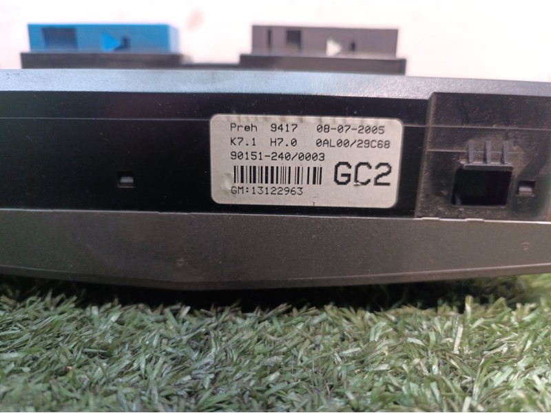 Recambio de mando calefaccion / aire acondicionado para opel astra gtc enjoy referencia OEM IAM 901512400003 901512400003 0AL002