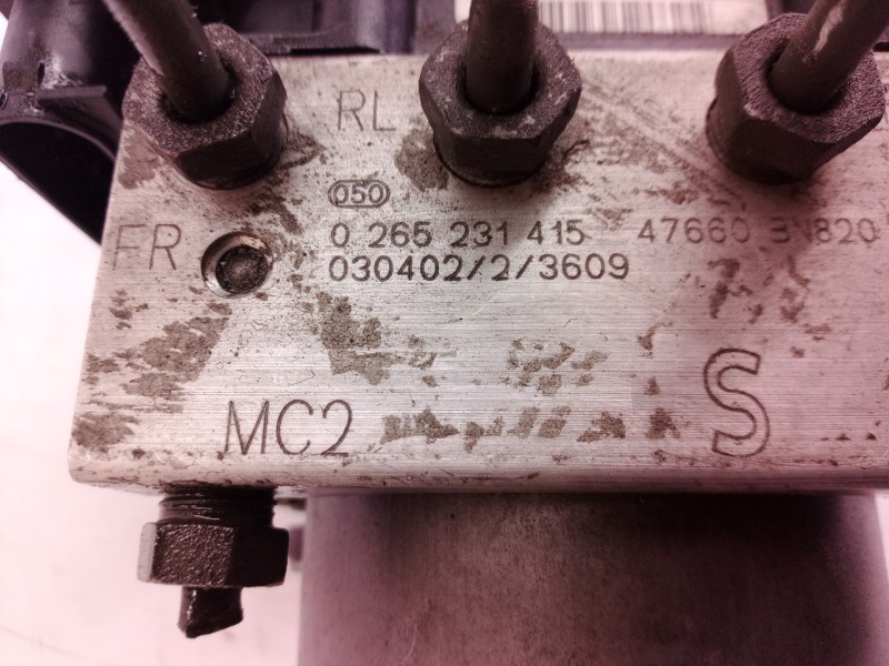 Recambio de abs para nissan almera (n16/e) acenta referencia OEM IAM 0265231415 0265231415 0265800357