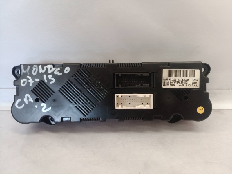 Recambio de mando climatizador para ford mondeo ber. (ca2) referencia OEM IAM 7S7T18C612AK 7S7T18C612AK W1PA33612