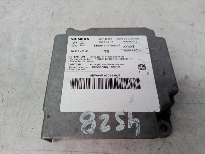 Recambio de centralita airbag para peugeot 307 (s1) xr referencia OEM IAM 9645840780 9645840780 9645840780