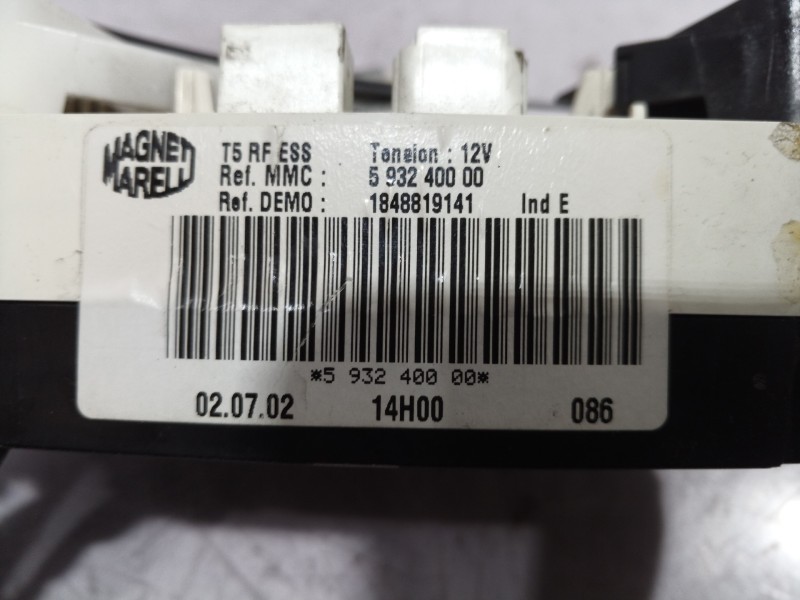Recambio de mando calefaccion / aire acondicionado para peugeot 307 (s1) xr referencia OEM IAM 1848819141 1848819141 1848819141