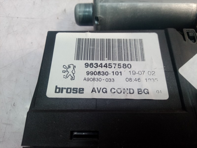 Recambio de motor elevalunas delantero izquierdo para peugeot 307 (s1) xr referencia OEM IAM 9634457580 9634457580 9634457580