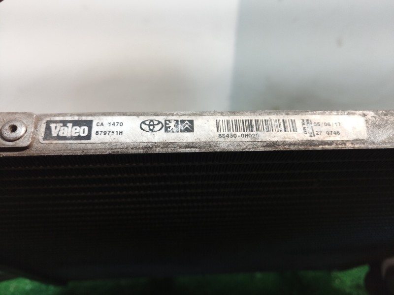 Recambio de condensador / radiador aire acondicionado para citroën c1 audace referencia OEM IAM 884500H020 884500H020 884500H020