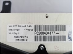 Recambio de cuadro instrumentos para renault clio ii fase ii (b/cb0) authentique confort referencia OEM IAM P8200404177 P8200404 2