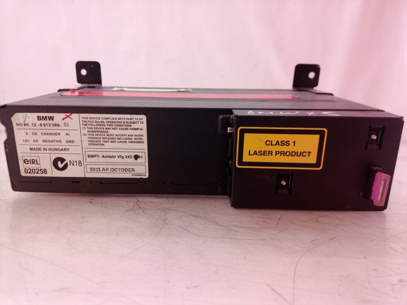 Recambio de sistema audio / radio cd para bmw x5 (e53) referencia OEM IAM 65128385988 65128385988 65128385988