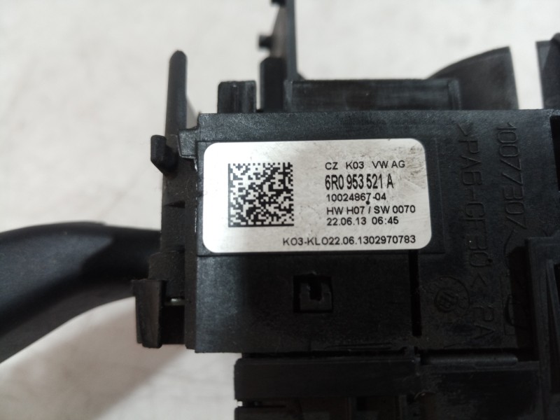 Recambio de mando multifuncion para skoda fabia (5j2 ) monte carlo referencia OEM IAM 6R0953521A 6R0953521A 6R0953521A