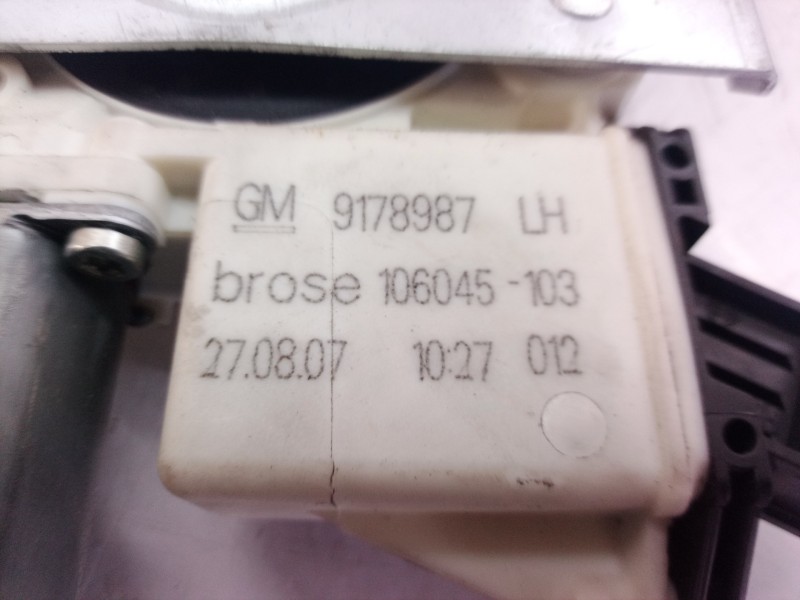 Recambio de elevalunas delantero izquierdo para opel vectra c berlina comfort referencia OEM IAM 0130822011 0130822011 9178987
