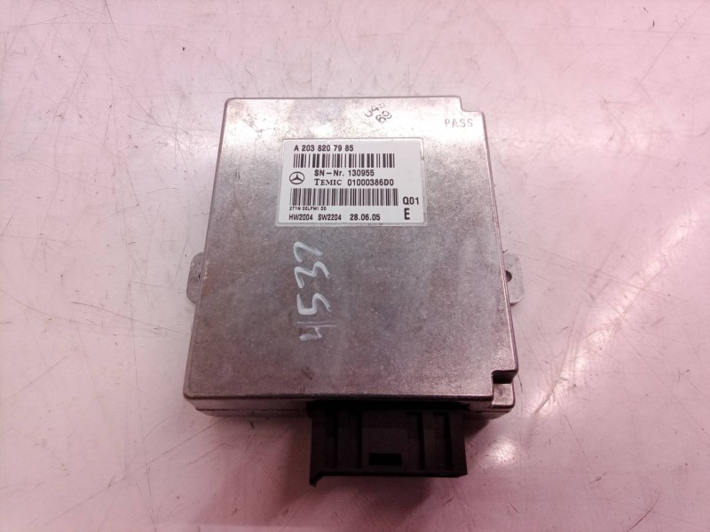 Recambio de modulo electronico para mercedes-benz clase cls (w219) 500 (219.375) referencia OEM IAM A2038207985 A2038207985 0100