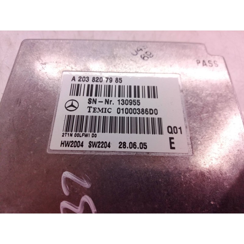 Recambio de modulo electronico para mercedes-benz clase cls (w219) 500 (219.375) referencia OEM IAM A2038207985 A2038207985 0100