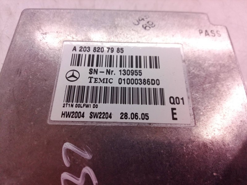 Recambio de modulo electronico para mercedes-benz clase cls (w219) 500 (219.375) referencia OEM IAM A2038207985 A2038207985 0100