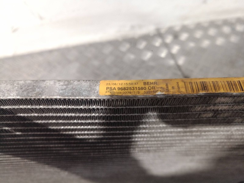 Recambio de condensador / radiador aire acondicionado para citroën c4 picasso business class referencia OEM IAM 9682531580 96825