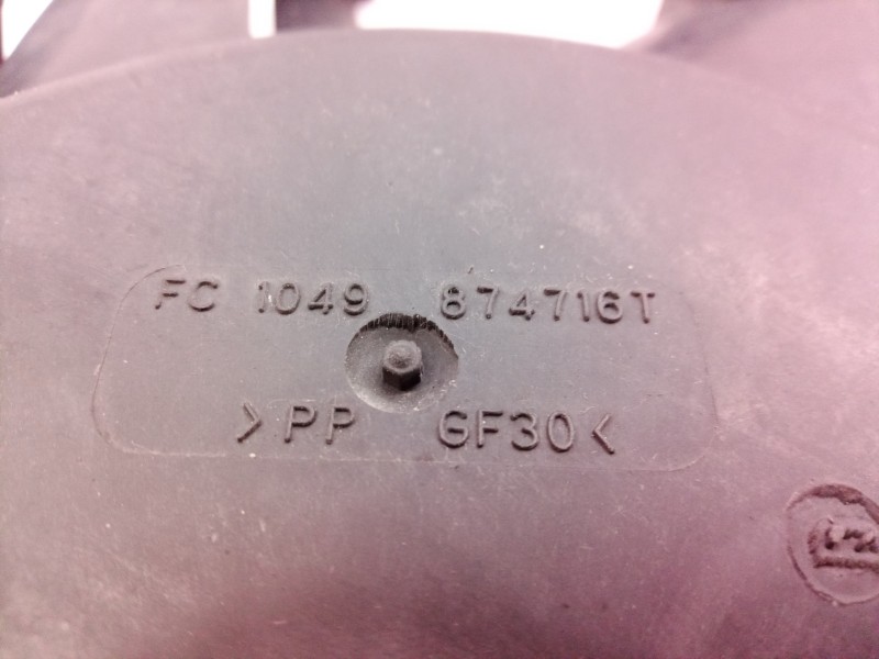 Recambio de electroventilador para citroën c4 picasso business class referencia OEM IAM FC1049874716T FC1049874716 FC1049874716