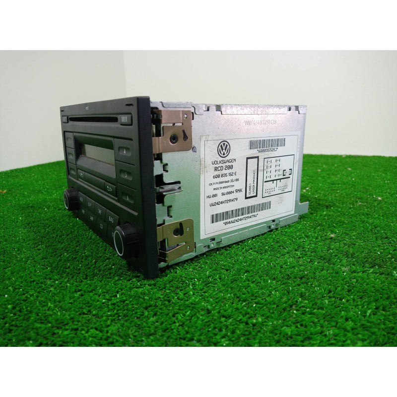 Recambio de sistema audio / radio cd para volkswagen polo (9n3) 1.4 tdi referencia OEM IAM 6Q0035152E 6Q0035152E 6Q0035152E