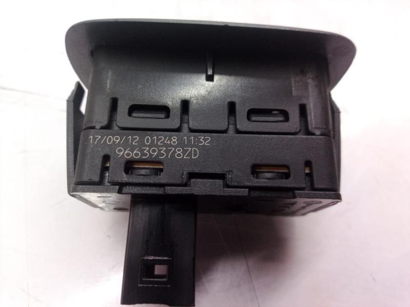 Recambio de mando elevalunas trasero izquierdo para citroën c4 picasso business class referencia OEM IAM 96639378ZD 96639378 966