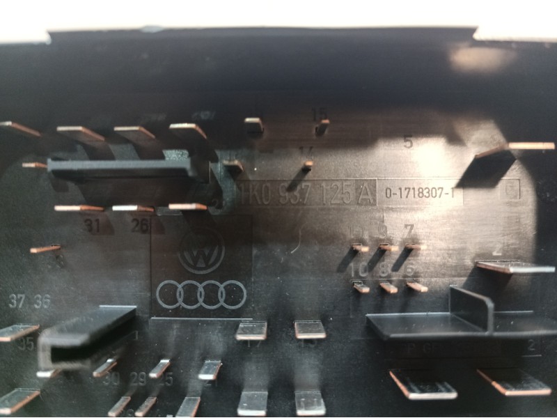 Recambio de caja reles / fusibles para volkswagen golf plus (5m1) bluemotion edition referencia OEM IAM 1K0937132F 1K0937132F 1K