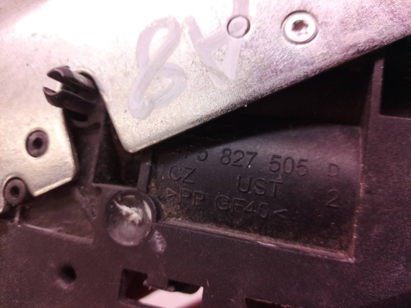 Recambio de cerradura maletero / porton para audi a8 (4e2) referencia OEM IAM 4F5827505 4F5827505 4F5827505