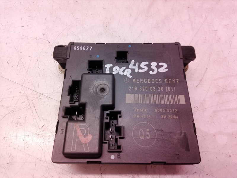 Recambio de modulo electronico para mercedes-benz clase cls (w219) 500 (219.375) referencia OEM IAM 2198200326 2198200326 219820