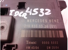 Recambio de modulo electronico para mercedes-benz clase cls (w219) 500 (219.375) referencia OEM IAM 2198200326 2198200326 219820 2