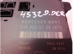 Recambio de modulo electronico para mercedes-benz clase cls (w219) 500 (219.375) referencia OEM IAM 2198200726 2198200726 219820 2