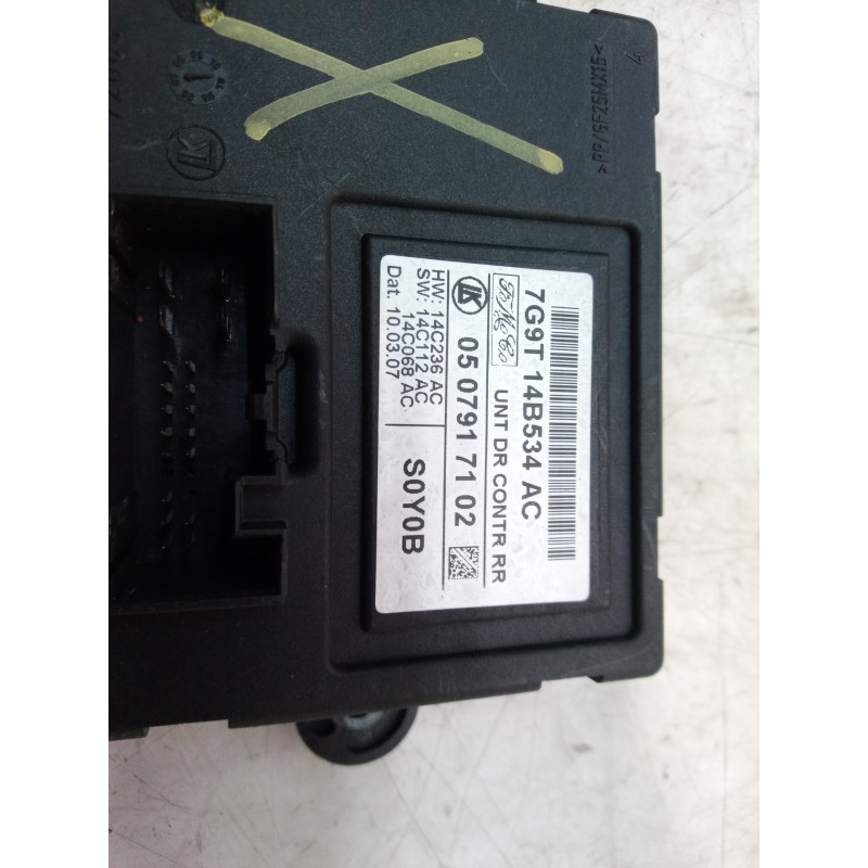 Recambio de modulo confort para ford mondeo ber. (ca2) limited edition referencia OEM IAM 7G9T14B534 7G9T14B534 7G9T14B534