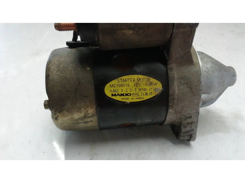 Recambio de motor arranque para hyundai pony (x2) 1.5 gls referencia OEM IAM MC109018 MC109018 3610021740