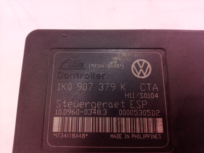 Recambio de abs para volkswagen golf v berlina (1k1) trendline referencia OEM IAM 1K0907379K 1K0907379 00005305D2