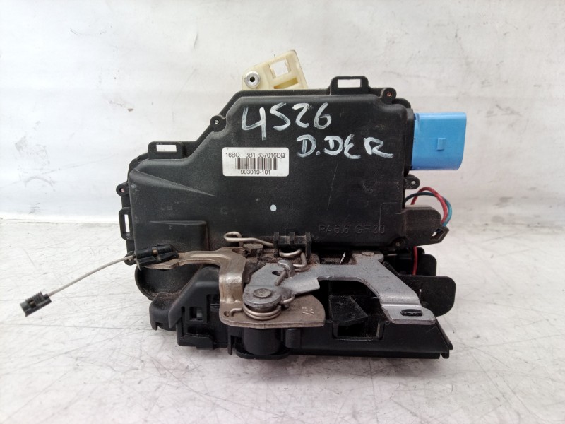 Recambio de cerradura puerta delantera derecha para volkswagen polo (9n3) advance referencia OEM IAM 3B1839016BQ 3B1839016BQ 3B1