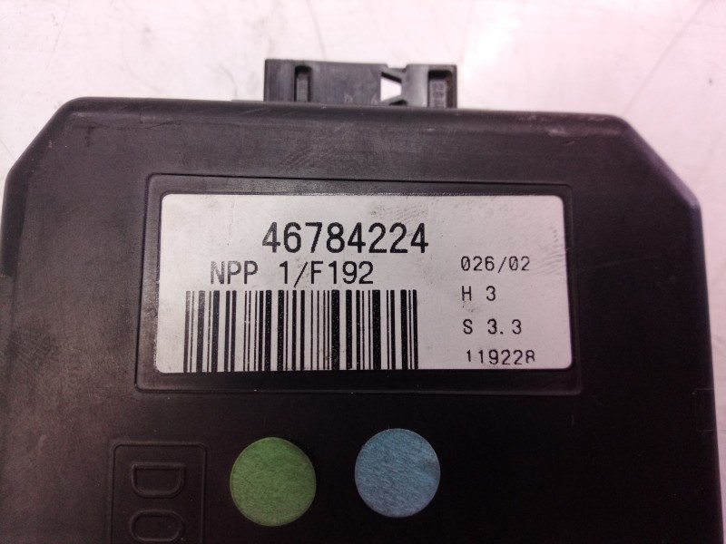 Recambio de centralita cierre para fiat stilo (192) 1.6 16v active referencia OEM IAM 46784224 46784224 46784224