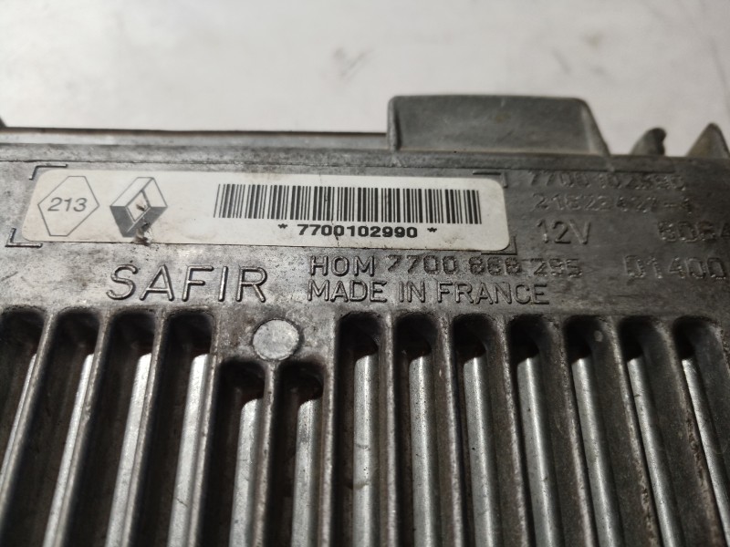 Recambio de centralita motor uce para renault clio i fase i+ii (b/c57) 1.2 alize referencia OEM IAM 7700102990 7700102990 770010