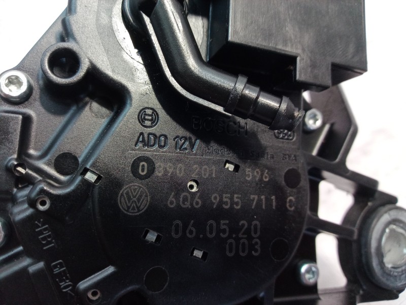 Recambio de motor limpia trasero para volkswagen polo (9n3) advance referencia OEM IAM 6Q6955711 6Q6955711 6Q6955711