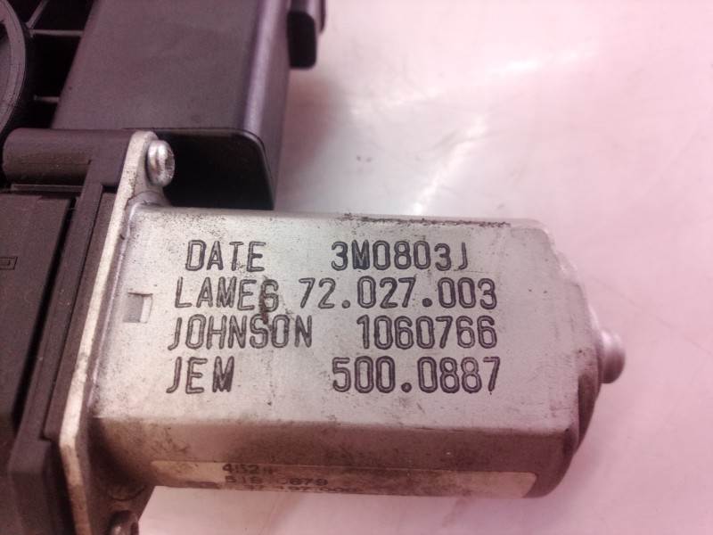 Recambio de elevalunas delantero derecho para fiat doblo cargo basis kasten referencia OEM IAM 1060766 1060766 1060766