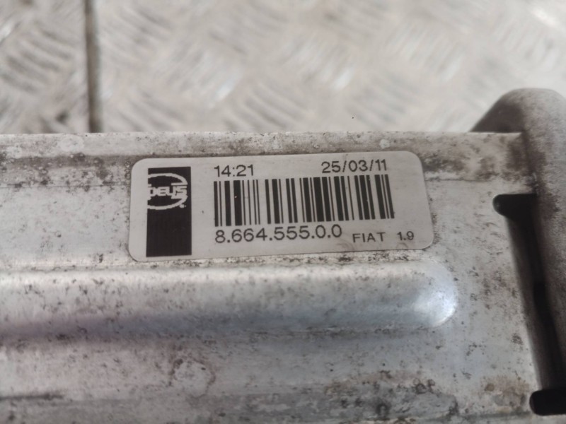 Recambio de intercooler para fiat doblo cargo basis kasten referencia OEM IAM 866455500 866455500 866455500