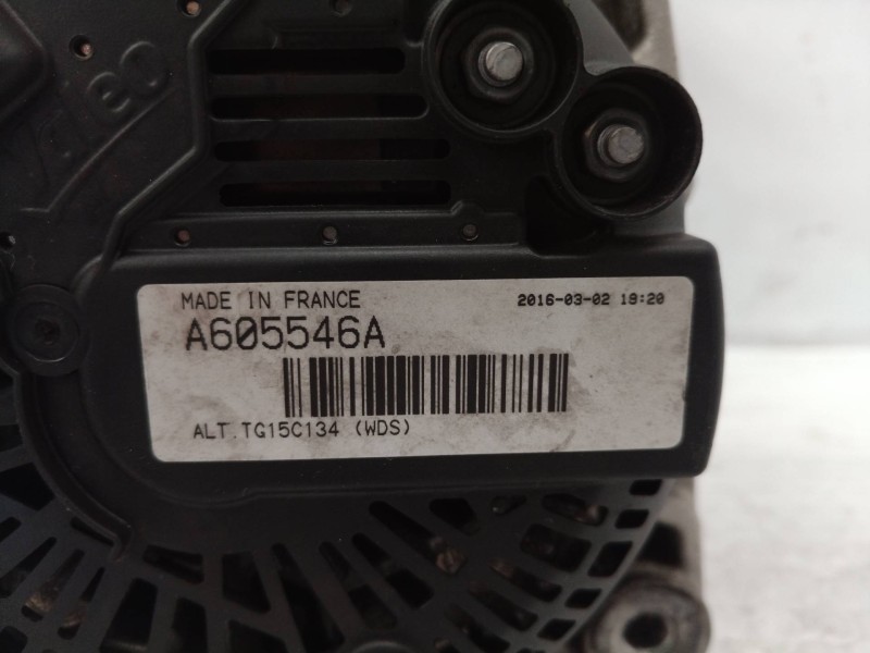Recambio de alternador para peugeot 307 break / sw (s1) 1.6 hdi referencia OEM IAM A605546A A605546A TG15C134