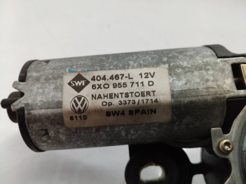 Recambio de motor limpia trasero para volkswagen polo berlina (6n2) trendline referencia OEM IAM 6X0955711D 6X0955711D 6X0955711