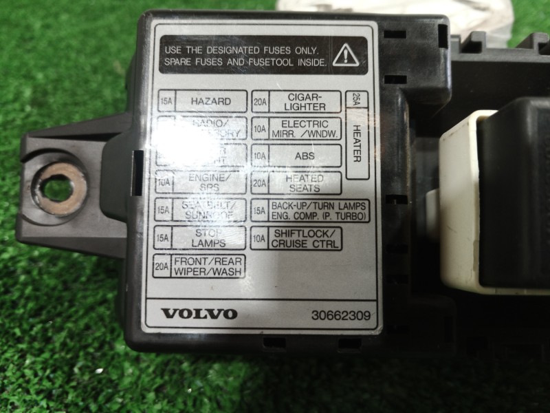 Recambio de caja reles / fusibles para volvo v40 familiar 1.9 d referencia OEM IAM 30662309 30662309 30662309