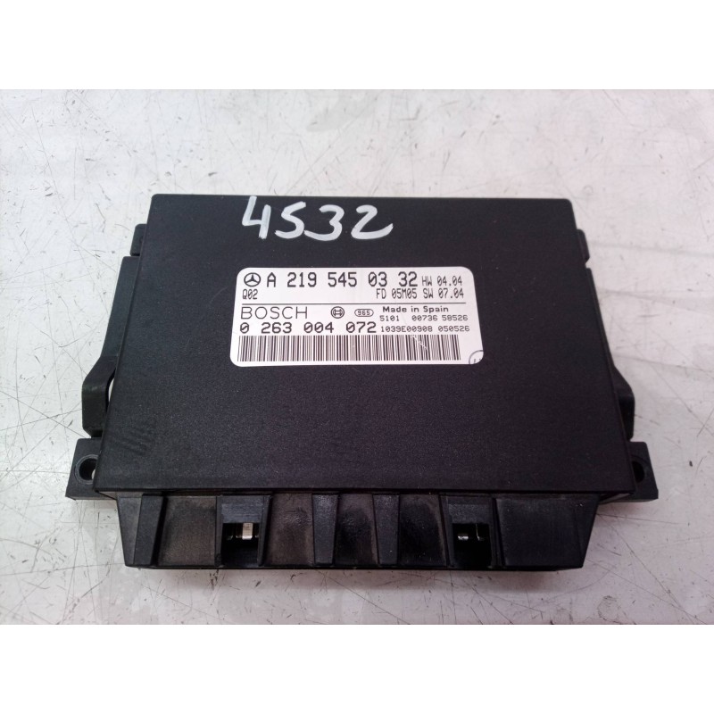 Recambio de modulo electronico para mercedes-benz clase cls (w219) 500 (219.375) referencia OEM IAM A2195450332 A2195450332 0263