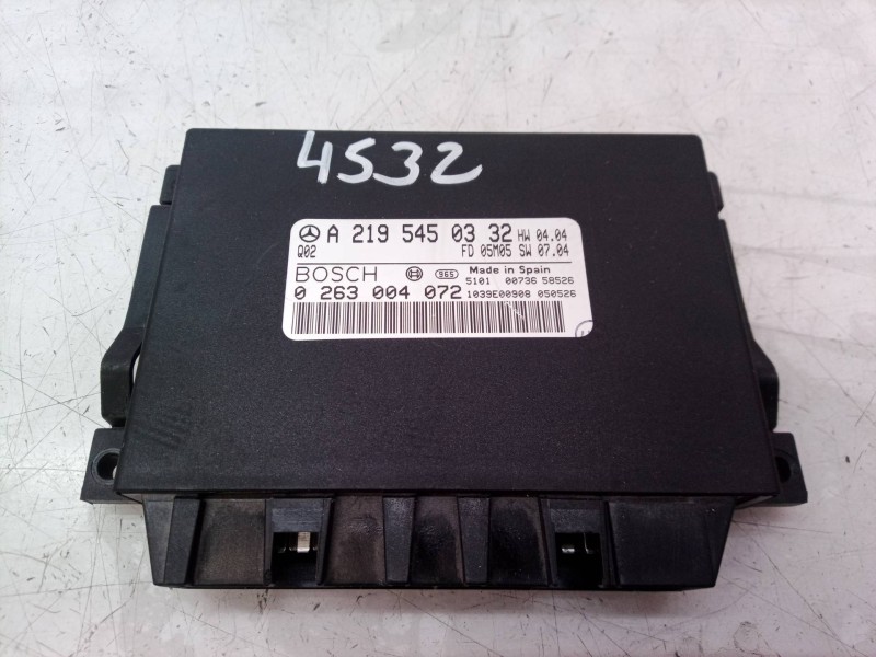 Recambio de modulo electronico para mercedes-benz clase cls (w219) 500 (219.375) referencia OEM IAM A2195450332 A2195450332 0263