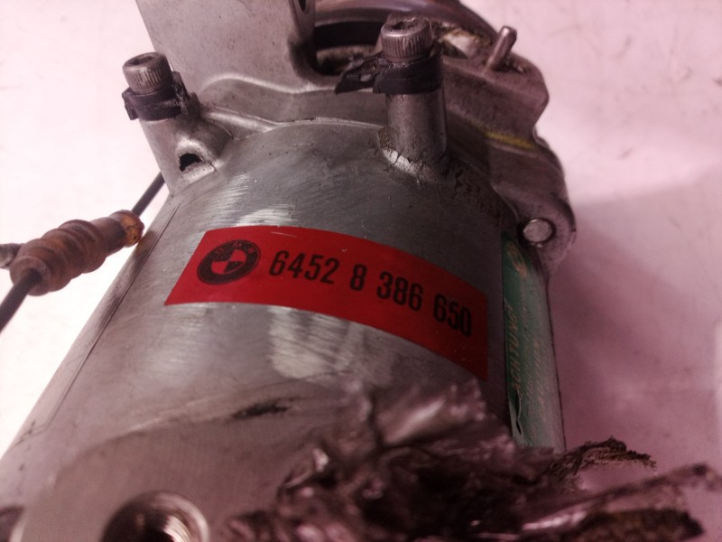 Recambio de compresor aire acondicionado para bmw serie 3 berlina (e46) 320d referencia OEM IAM 8390646 8390646 64528386650
