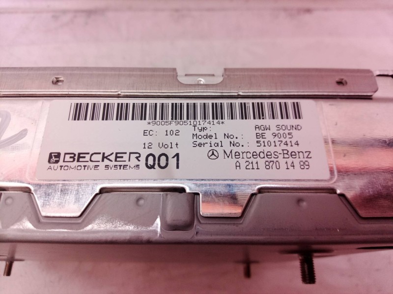 Recambio de modulo electronico para mercedes-benz clase cls (w219) 500 (219.375) referencia OEM IAM A2118701489 A2118701489 A211